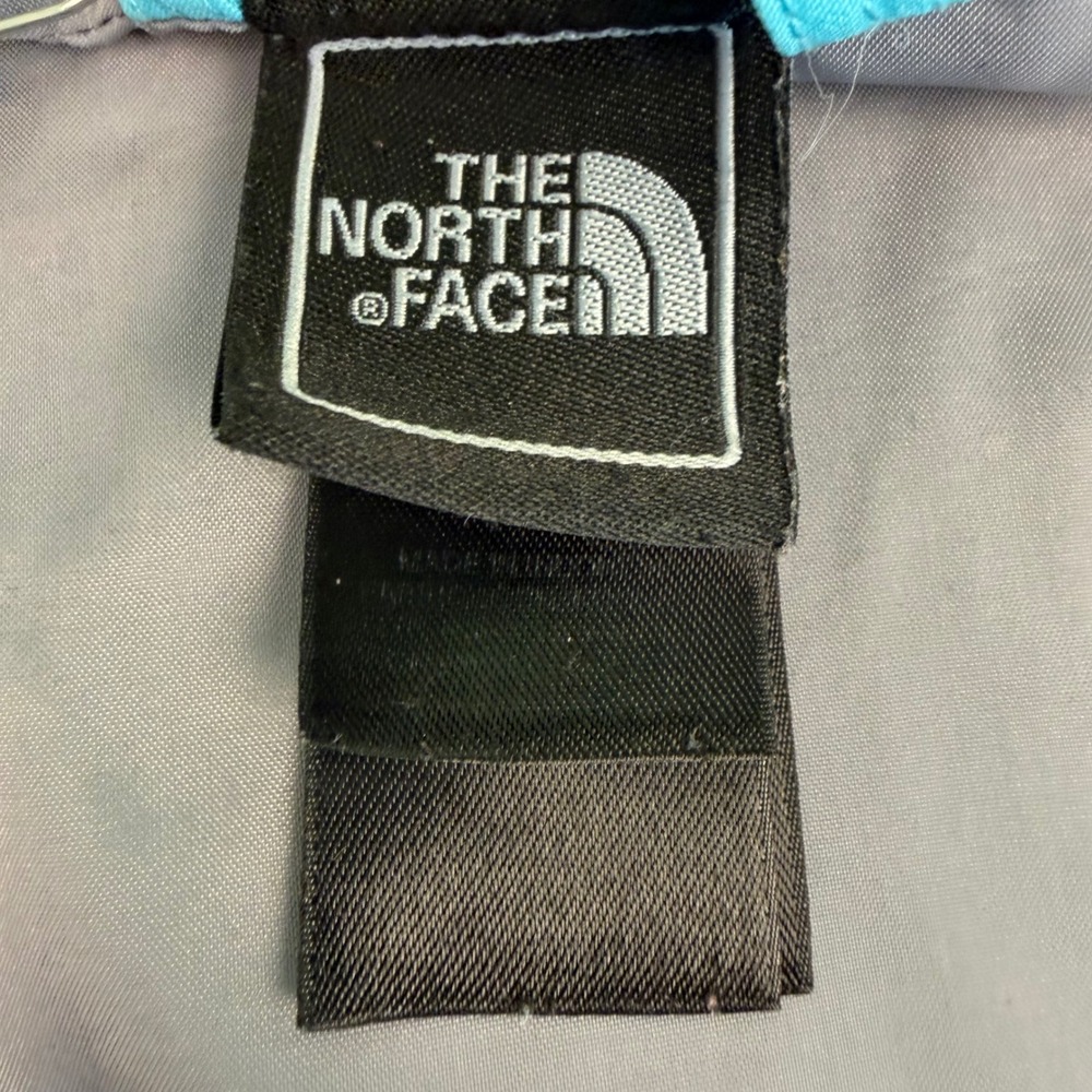 The North Face Girls S Hyvent Tri-Climate Jacket Aqua Blue White Full Zip Hooded - Picture 4 of 14